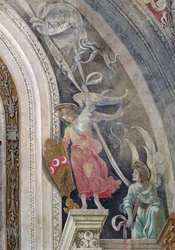 Two angels (detail)